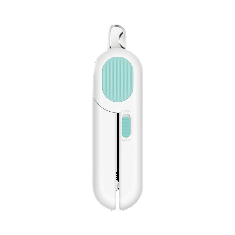 Pet Nail Trimmer with LED Light – Dog & Cat Claw Clippers for Safe Cutting