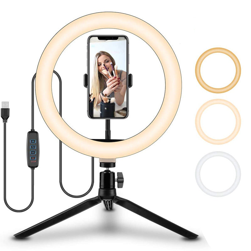 LED Ring Selfie Light – Beautifying Fill Light for Makeup, Selfies & Streaming