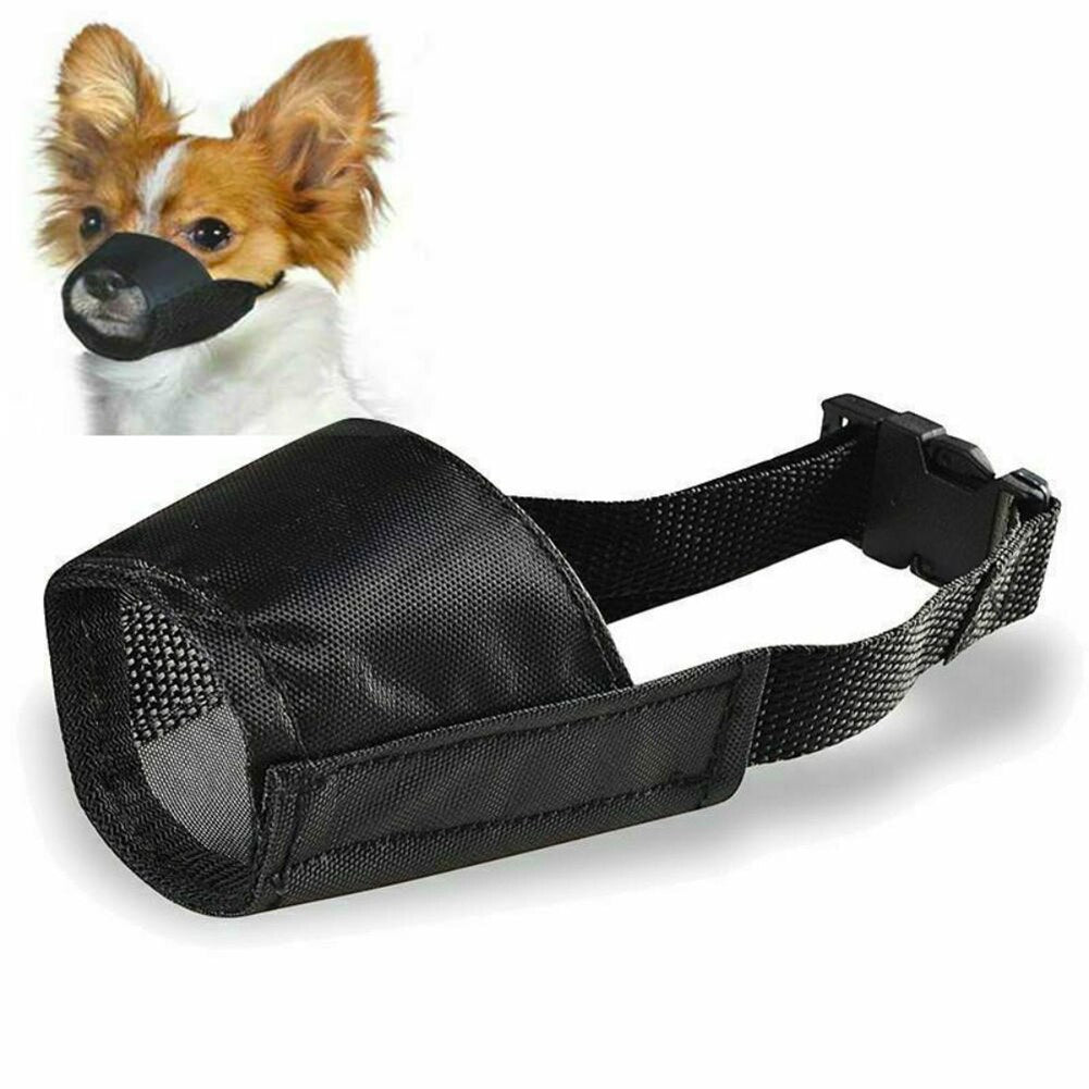 Adjustable Soft Nylon Dog Muzzle