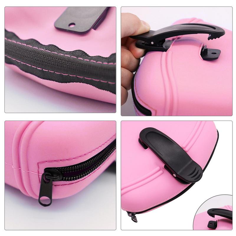 Portable Silicone Dog Training Treat Pouch – Soft Washable Waist Bag for Pet Snacks