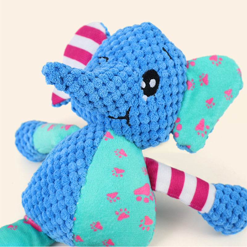 Interactive Plush Dog Toy for Aggressive Chewers
