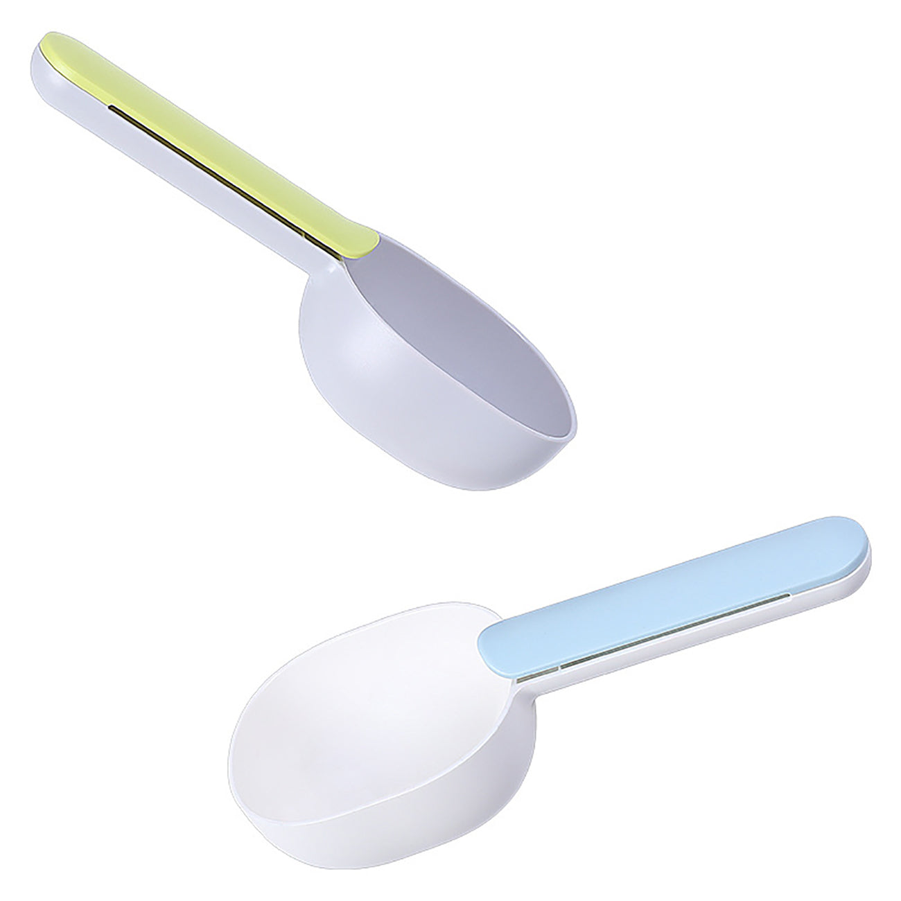 Pet Food Scoop with Bag Clip – 1 Cup Measuring Scoop for Dogs & Cats