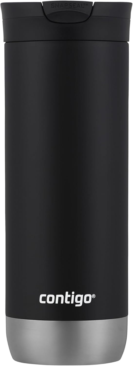 Stainless Steel Travel Mug with Leak-Proof Snapseal Lid for Hot & Cold Drinks – Huron 2.0