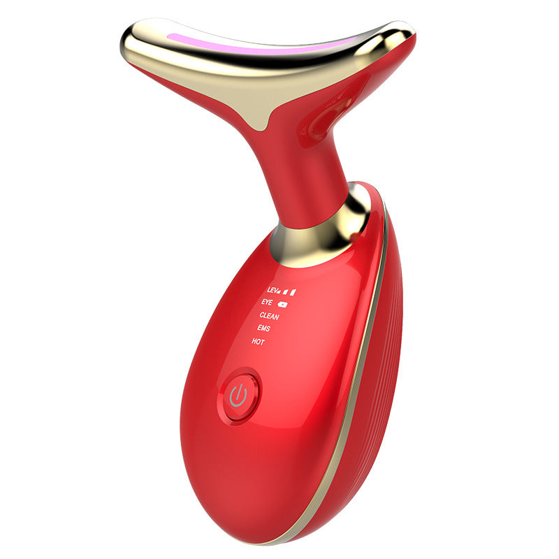 Neck Massager EMS Thermal – Electric Microcurrent Firming Beauty Device