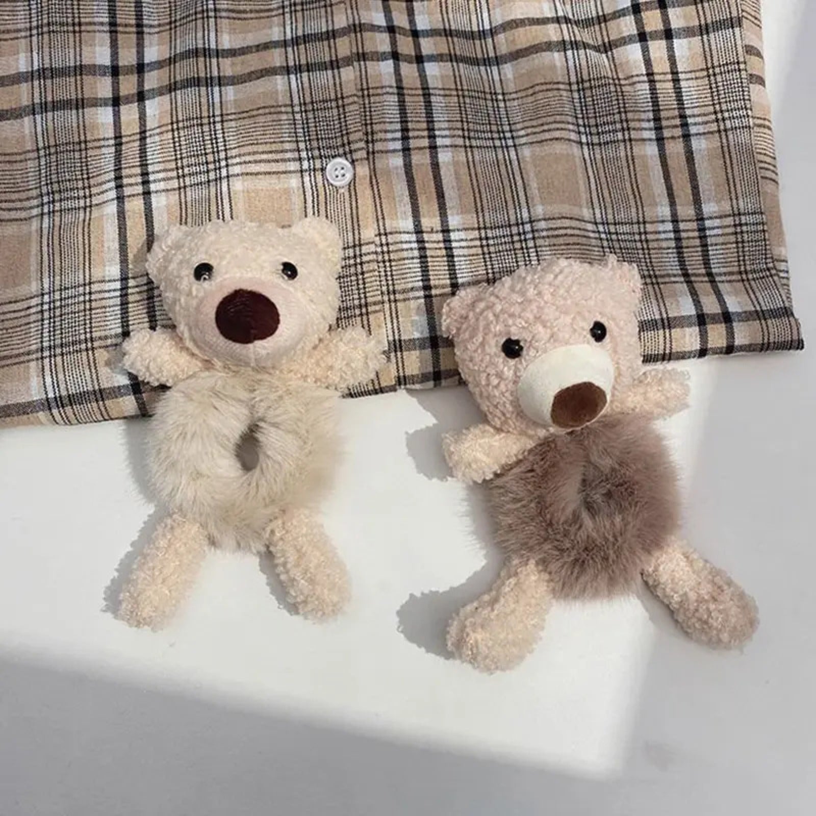 Cute Plush Scrunchies – Bear & Rabbit Hair Bands