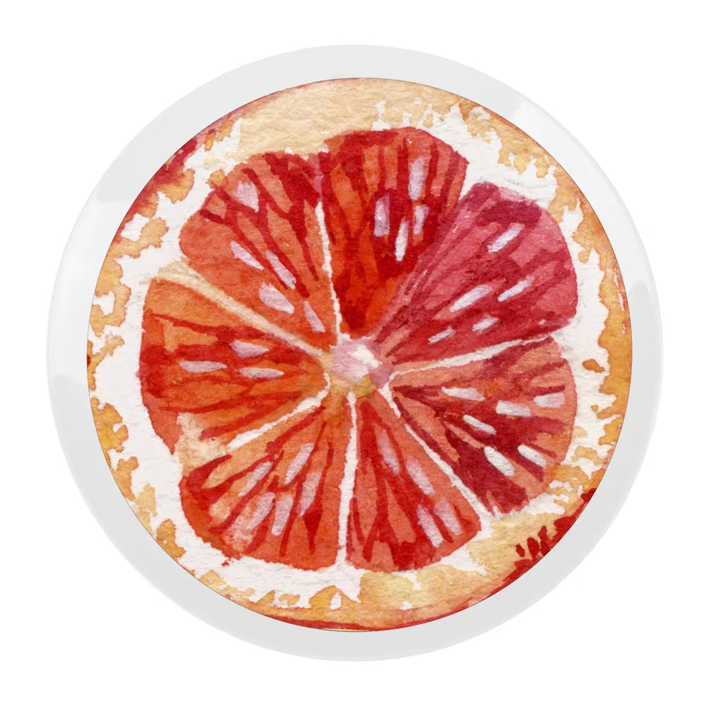 Decorative Fruit & Vegetable Plates with Segmented Design – Colorful Home Décor