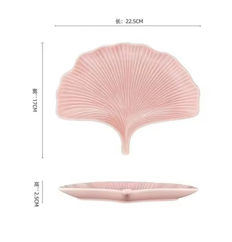 Avocado Shape Ceramic Dish for Fruit, Salad, Snacks & Soup – 6.5 Inch