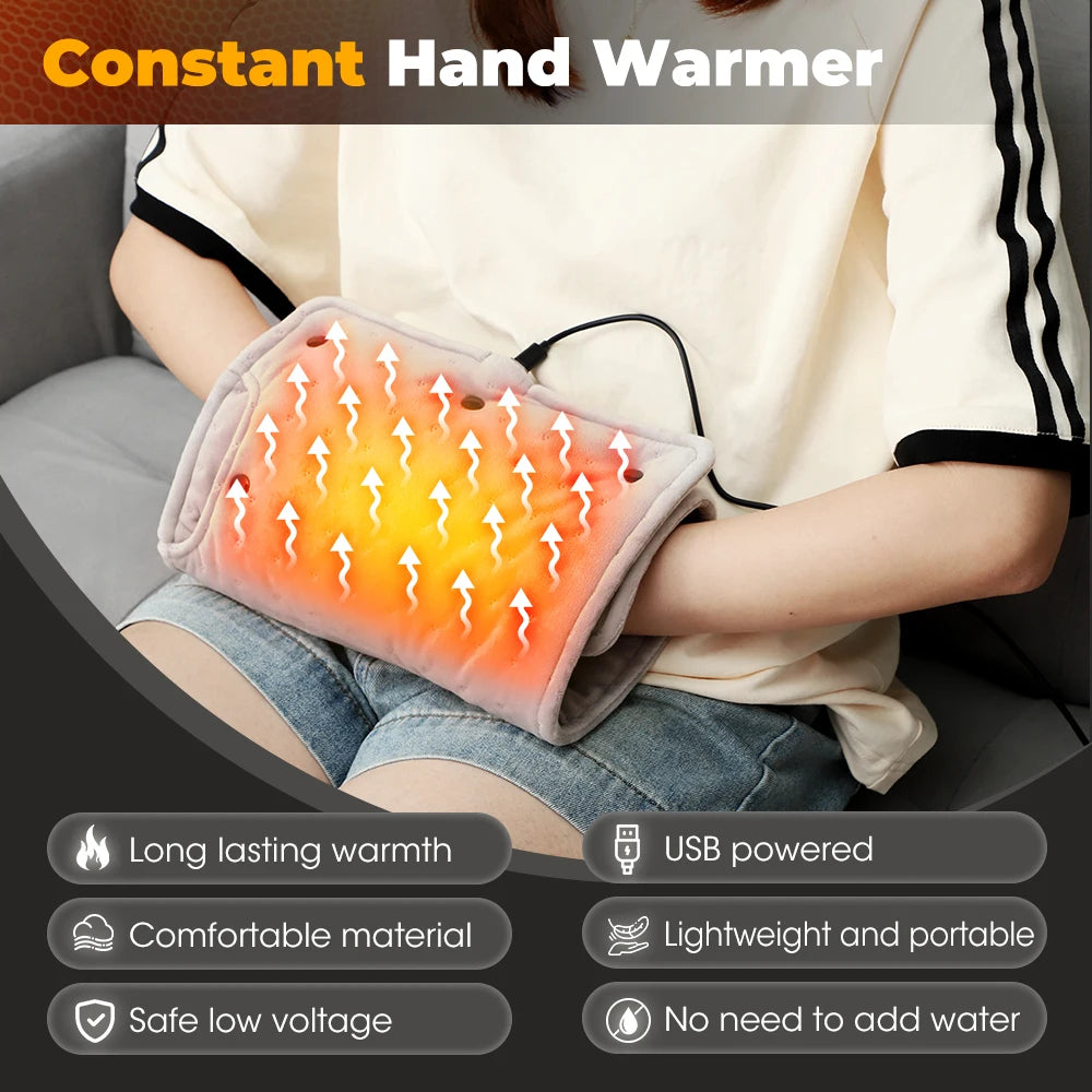 USB Electric Hand Warmer Muff – Portable Winter Heater