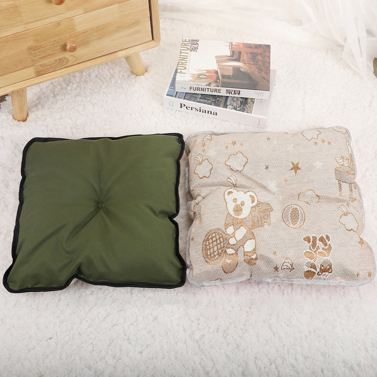 Pet Tent Bed for Cats & Small Dogs – Soft Non-Slip Cushion, Breathable Design