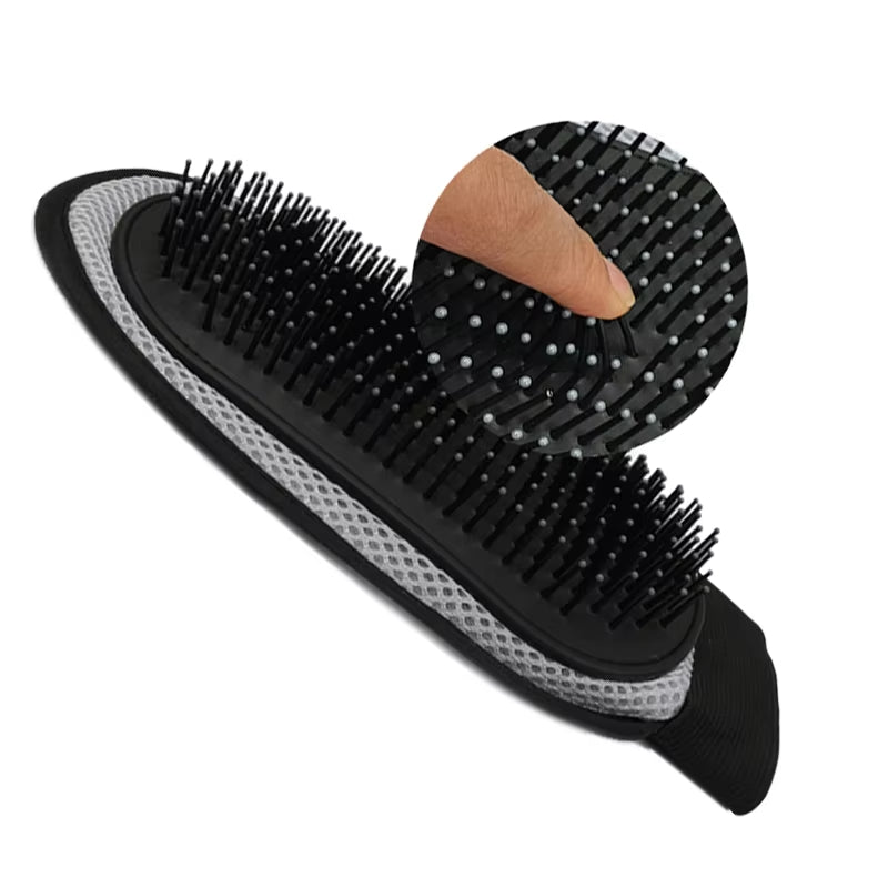 Pet Bath & Massage Glove – Silicone Hair Remover for Cat and Dog Grooming