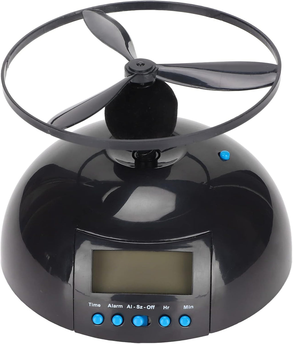 Interactive Flying Alarm Clock with LED Display