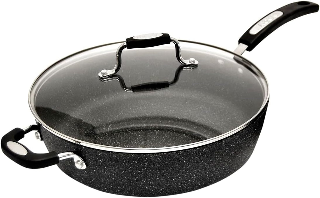 Non-Stick Pan – The Rock 20 cm (8”) Forged Aluminum Fry Pan, Oven Safe, PFOA-Free, Black