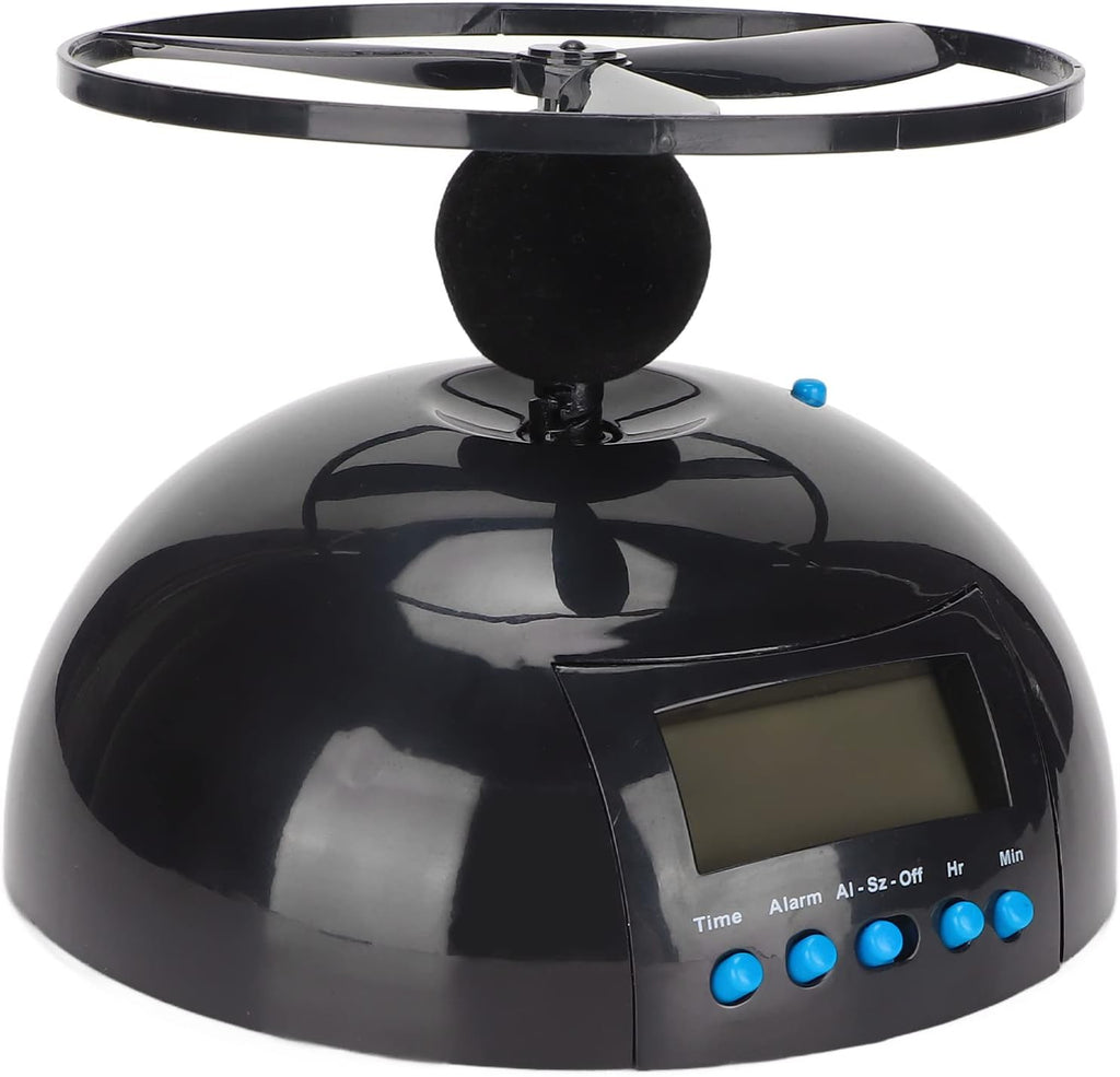 Interactive Flying Alarm Clock with LED Display