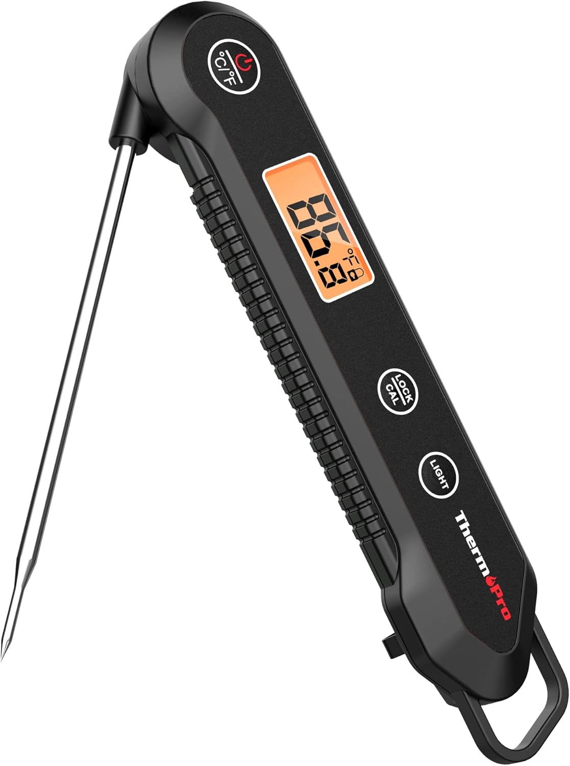 Thermometer – Waterproof Digital Instant-Read Meat Thermometer with Backlight for Cooking, Steak & Candy