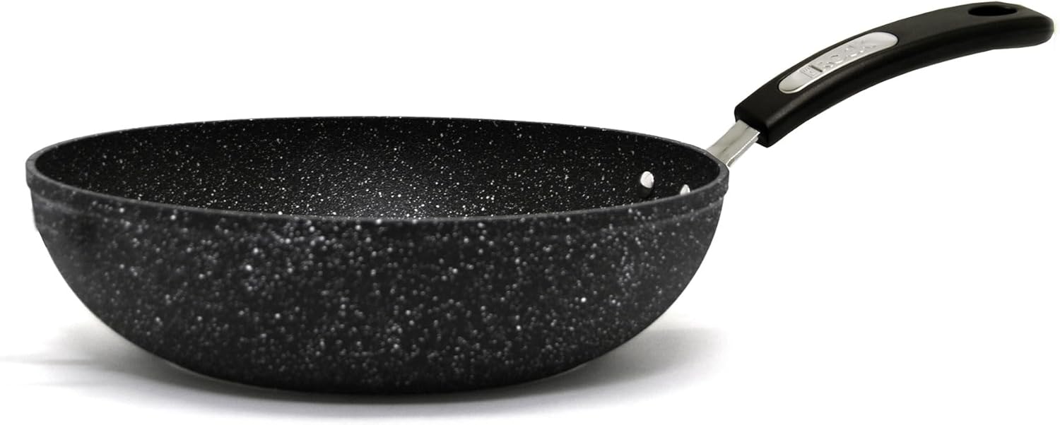 Non-Stick Pan – The Rock 20 cm (8”) Forged Aluminum Fry Pan, Oven Safe, PFOA-Free, Black