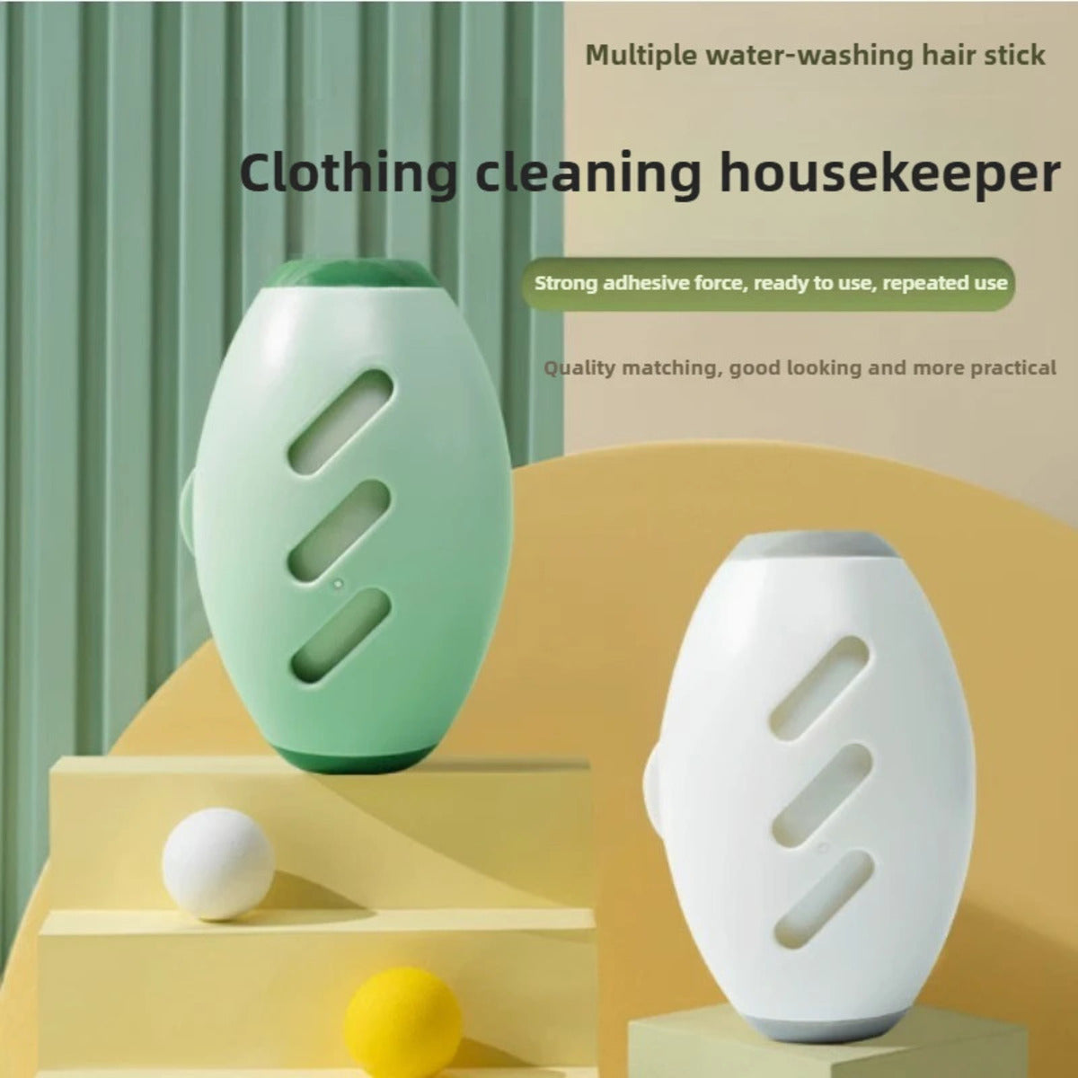 Washable Lint Roller Ball – Reusable Pet Hair & Dust Remover for Clothes and Upholstery