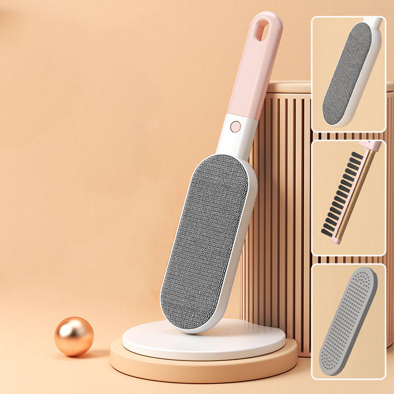Pet Hair Remover Brush for Couch, Carpet & Clothes – Double-Sided Lint Cleaner