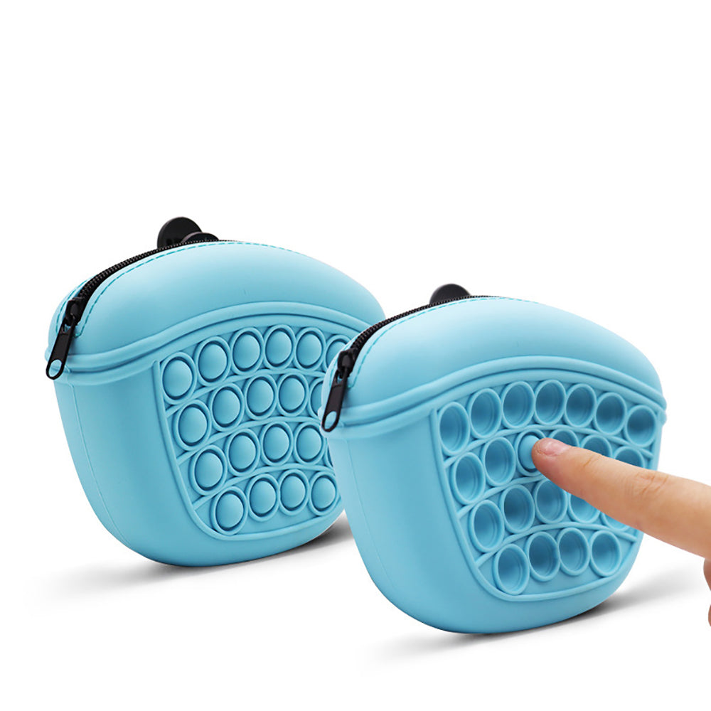 Portable Silicone Dog Training Treat Pouch – Soft Washable Waist Bag for Pet Snacks
