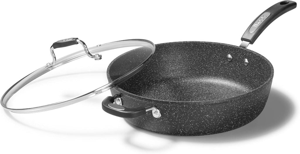 Non-Stick Pan – The Rock 20 cm (8”) Forged Aluminum Fry Pan, Oven Safe, PFOA-Free, Black