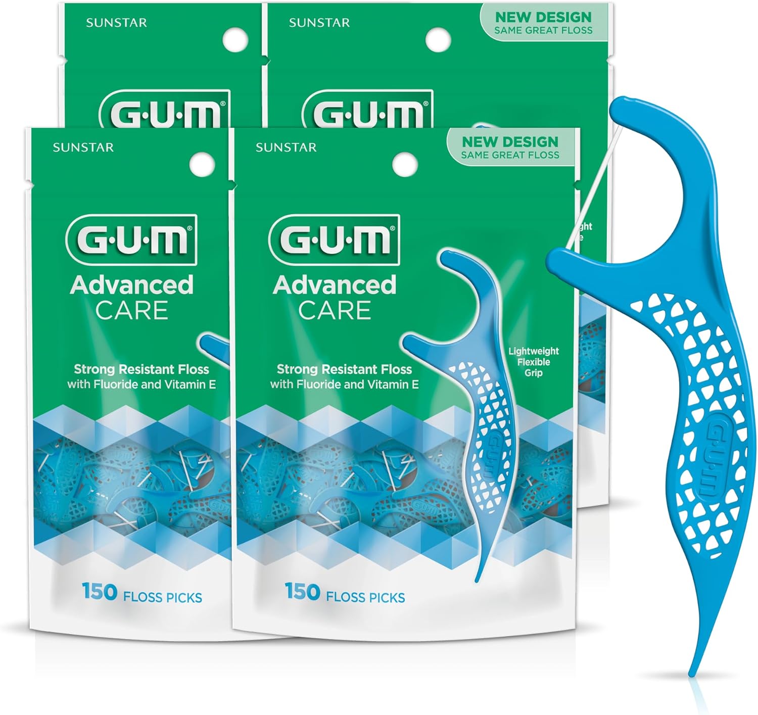 Comfort Slide Dental Floss Picks – Mint, 90 Pack