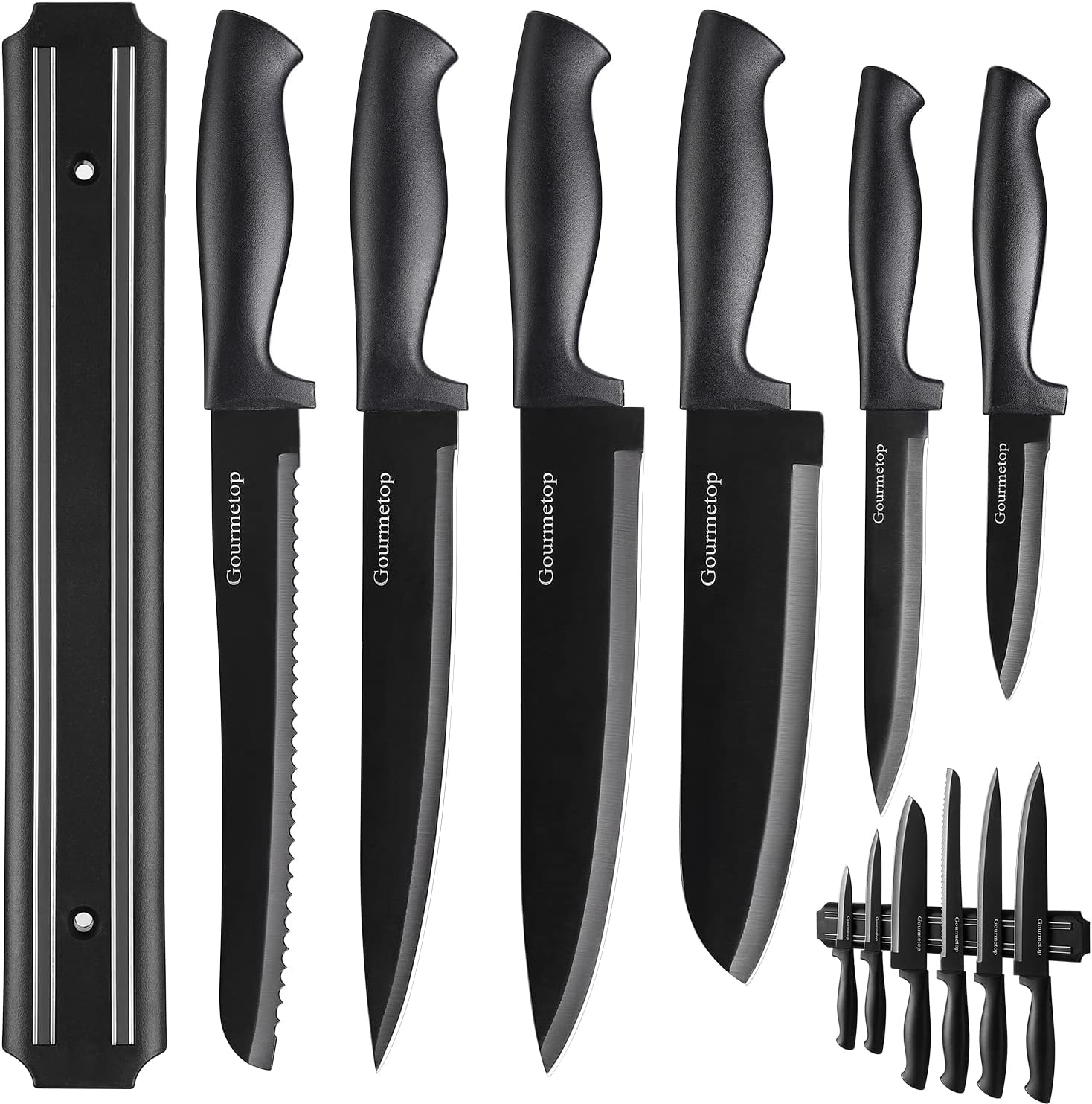 4-Piece Paring Knife Set with Blade Covers – 4.5″ Stainless Steel Fruit & Vegetable Knives