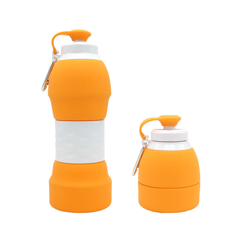Silicone Folding Water Bottle – Lightweight, Portable & Reusable