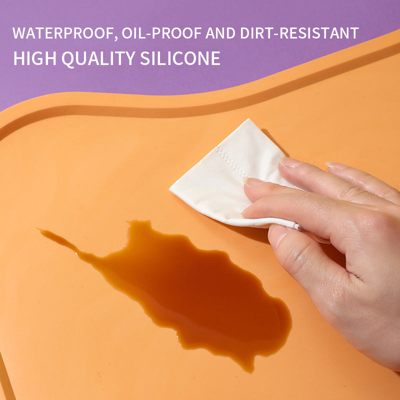Waterproof Silicone Pet Feeding Mat – Non-Slip