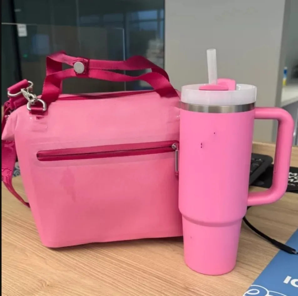US Warehouse Love Shack Fancy All Day Julienne Mini Soft Cooler Lunch Bag Box 10-Can Madeleine Cooler Backpack 40Oz Tumblers Ibiza Sunset Water Bottle with Lids