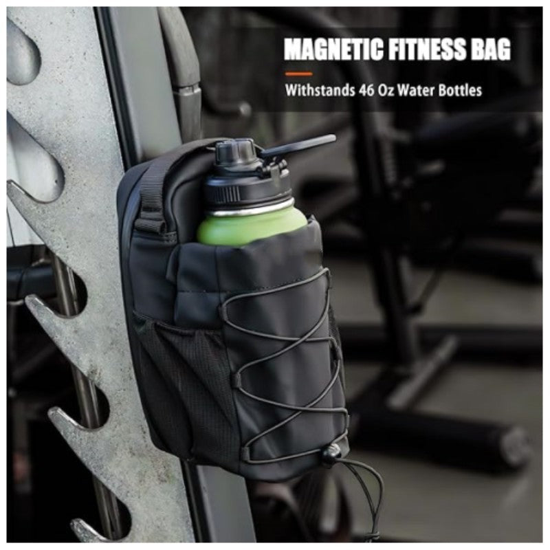 Magnetic Gym Water Bottle Sling Bag – Crossbody Fitness Holder