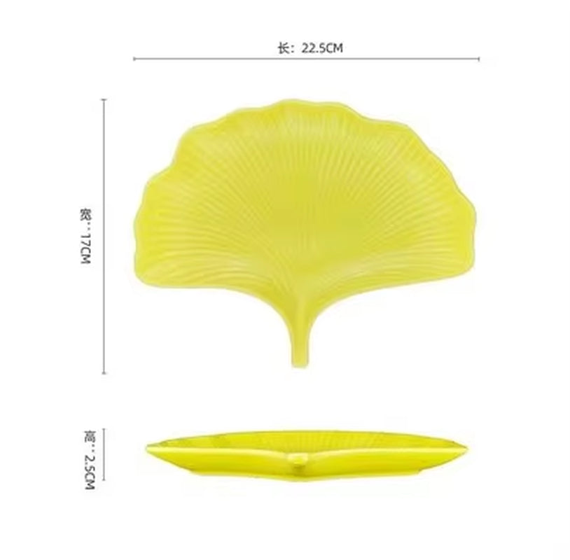 Avocado Shape Ceramic Dish for Fruit, Salad, Snacks & Soup – 6.5 Inch