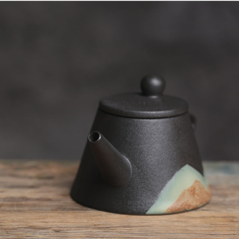 Ceramic Teapot – Japanese Style Underglaze Color Single Pot