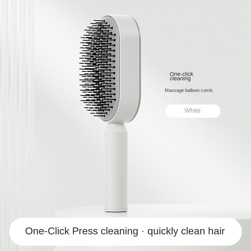 3D Self-Cleaning Scalp Massage Hair Brush for Women