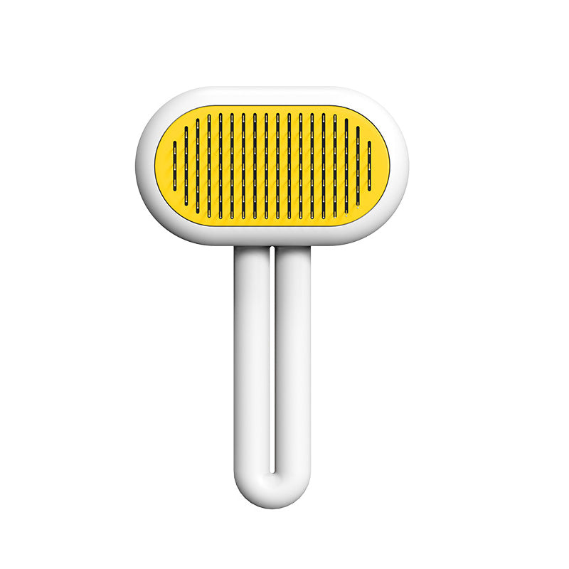 Pet Grooming Brush for Cats & Dogs – Gentle Hair Removal & Massage Comb