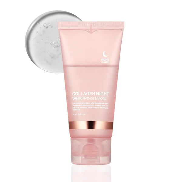 Face Night Mask with Collagen – Deep Hydration & Skin Elasticity Care