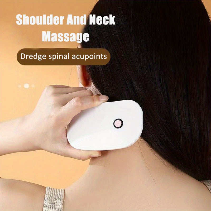 Portable Electric Scalp Comb Massage Tool – High-Frequency Vibration Head Massager