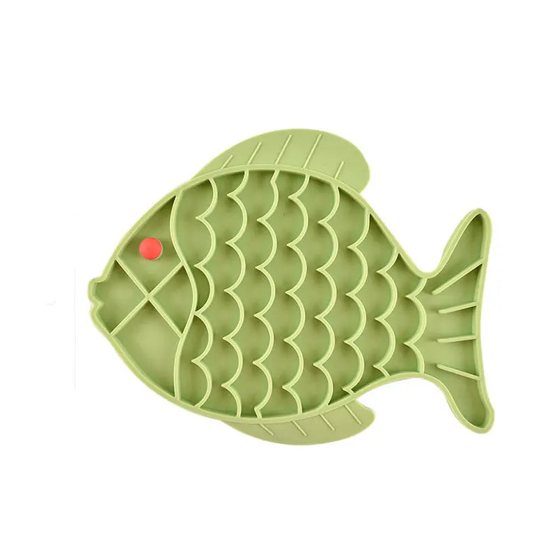 Silicone Lick Mat for Pet Dogs Slow Food Plate Rice Bowl for Small Medium Dog anti Gulping Choking Feeder Puppy Treat Dispenser
