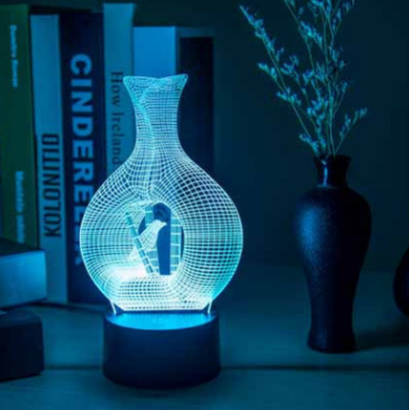 Creative 3D Night Light LED Lamp