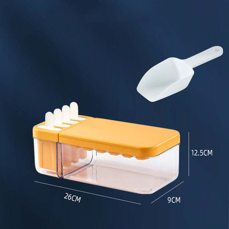 3-in-1 Ice Cream & Popsicle Mold – Reusable Homemade Frozen Treat Maker for Kids & Family