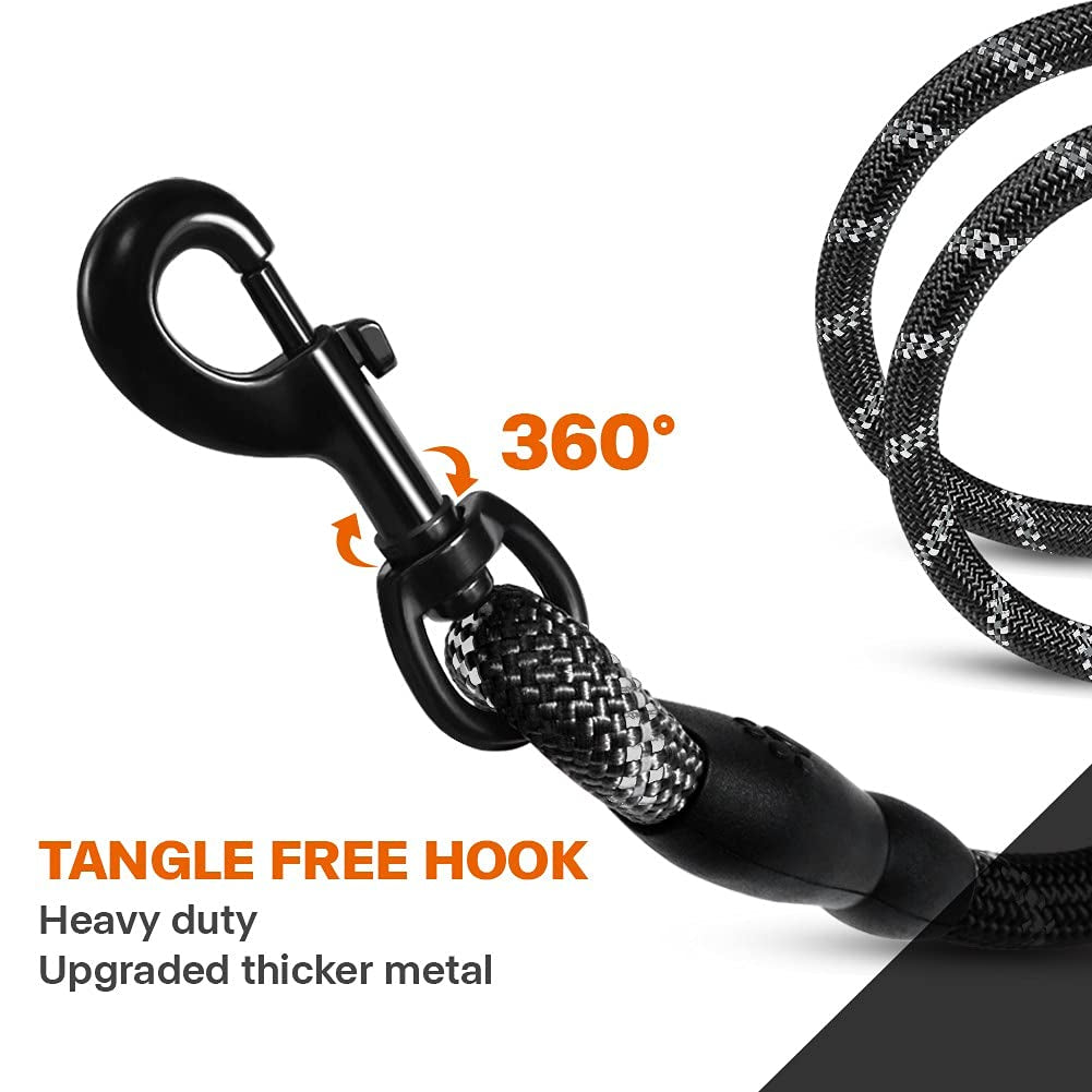 Hands-Free Elastic Dog Leash – Reflective Running & Jogging Lead with Padded Handle