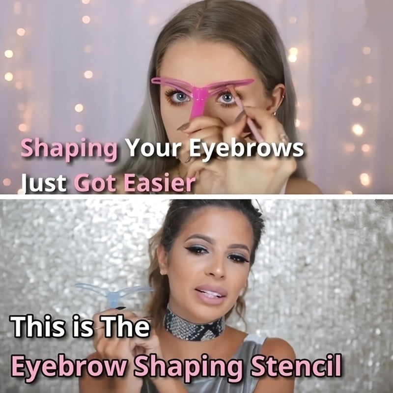 Reusable Eyebrow Stencil Kit – 8 Styles
