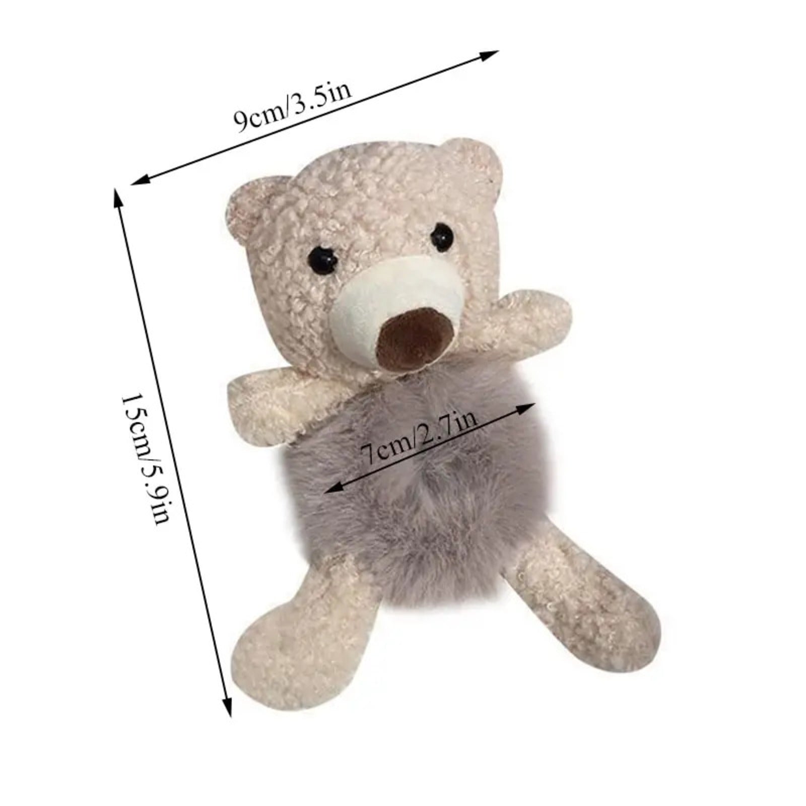 Cute Plush Scrunchies – Bear & Rabbit Hair Bands
