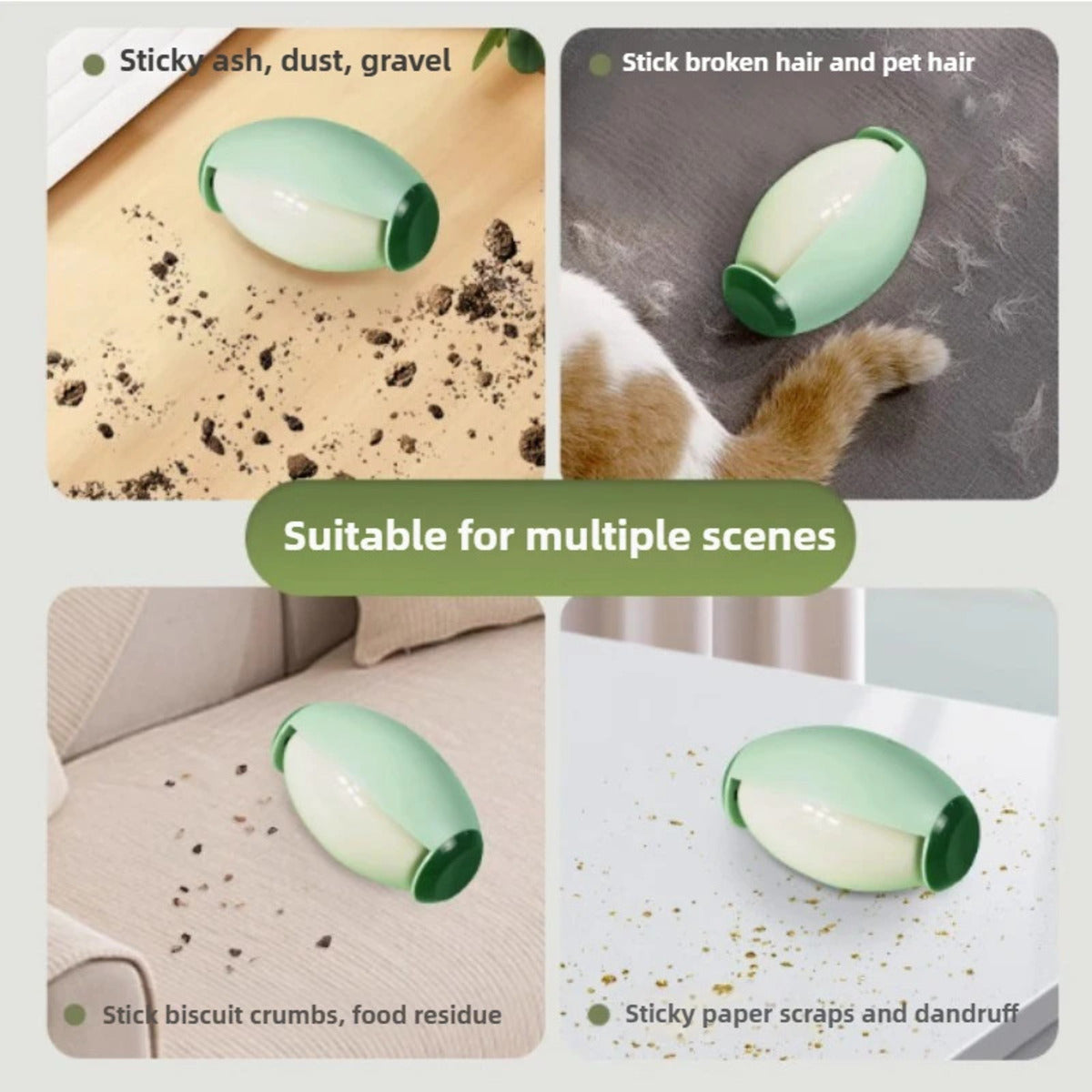 Washable Lint Roller Ball – Reusable Pet Hair & Dust Remover for Clothes and Upholstery