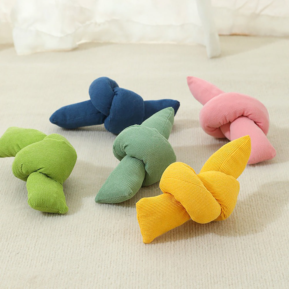 Cotton Rope Knot Dog Toy – Interactive Tug & Chew