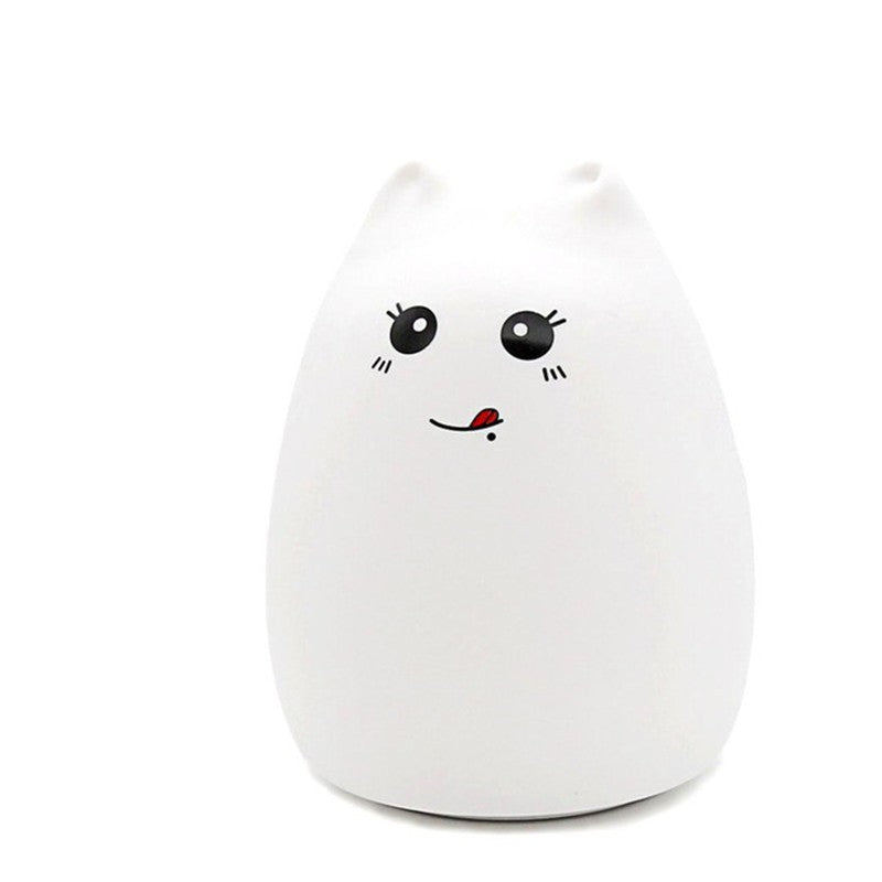 LED Touch Sensor Night Light – Silicone Lamp for Kids’ Bedroom