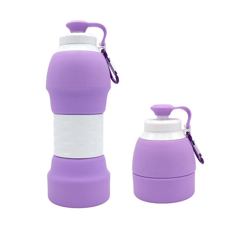 Silicone Folding Water Bottle – Lightweight, Portable & Reusable