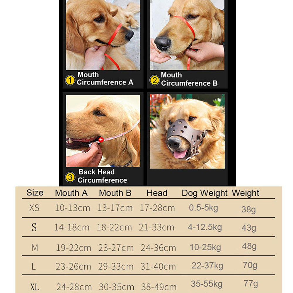 Comfort Leather Dog Muzzle – Adjustable & Breathable
