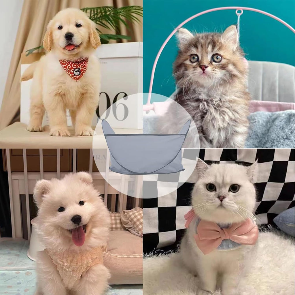 Pet Grooming Hair Catcher Tent Cape