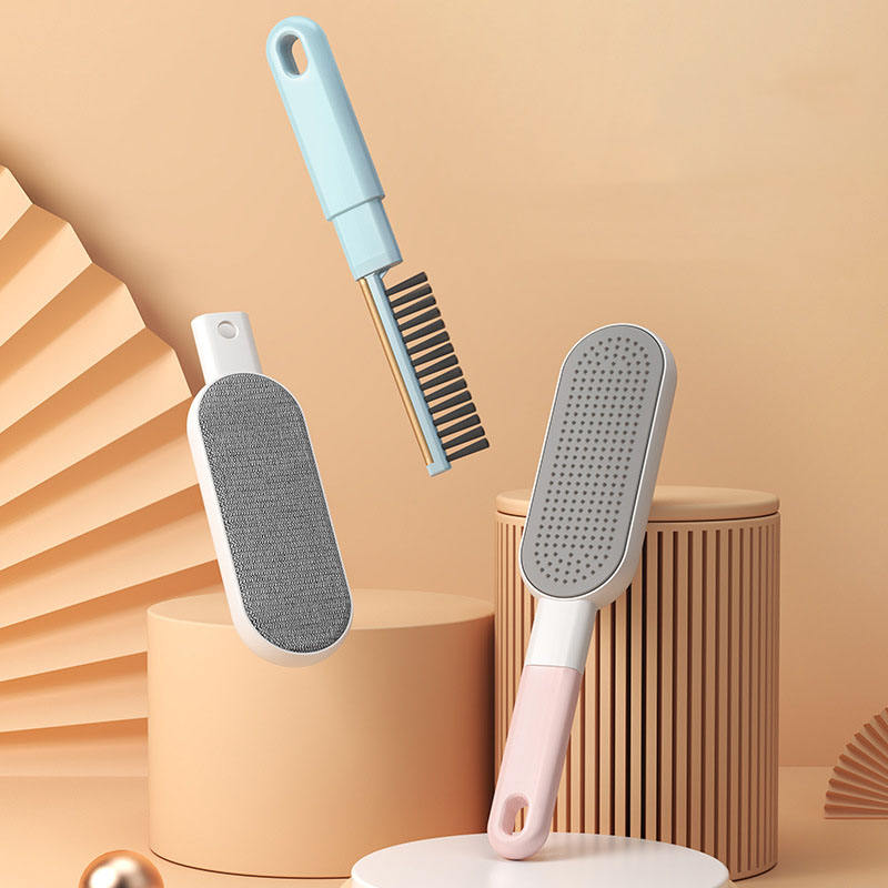 Pet Hair Remover Brush for Couch, Carpet & Clothes – Double-Sided Lint Cleaner
