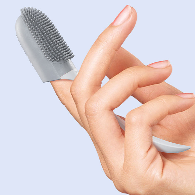 Dog & Cat Finger Toothbrush Silicone – Pet Oral Cleaning Tooth Care Tool