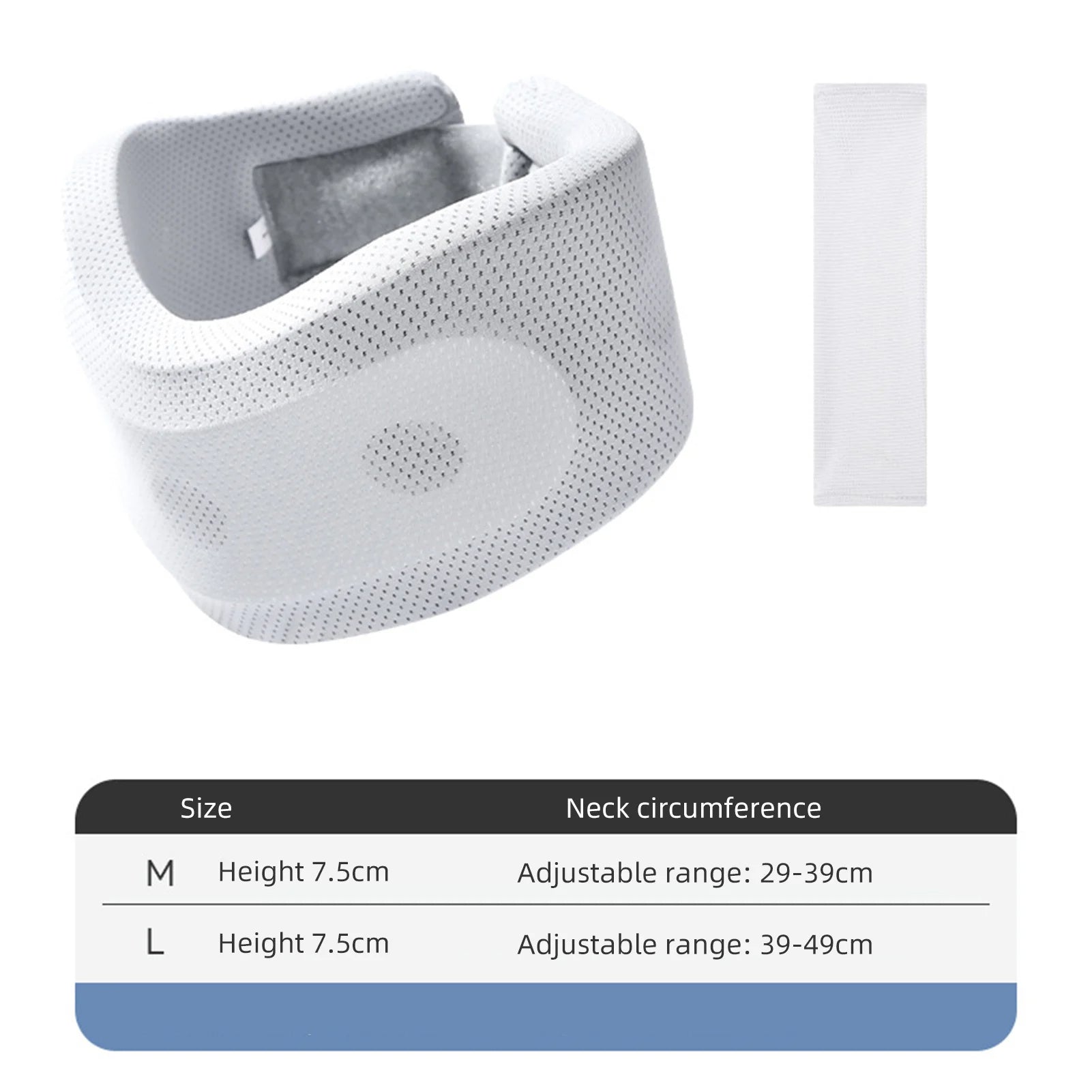 Adjustable Soft Neck Support Brace – Cervical Collar